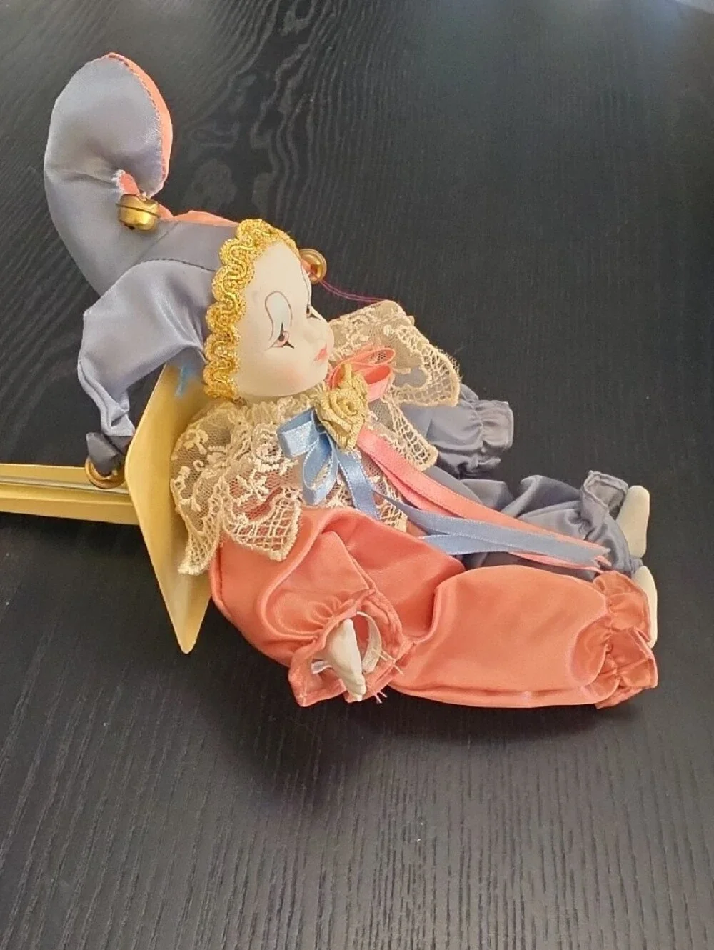 Vintage Jester Porcelain Doll